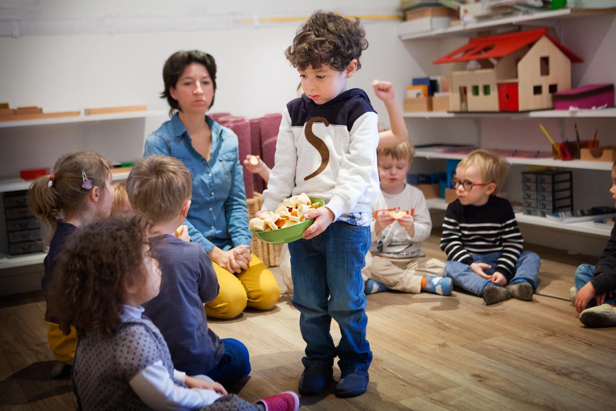 Les repas - Mareen Montessori